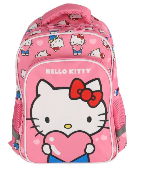 Ghiozdan Pregatitoare HELLO KITTY 2F 38HX27X12cm Roz